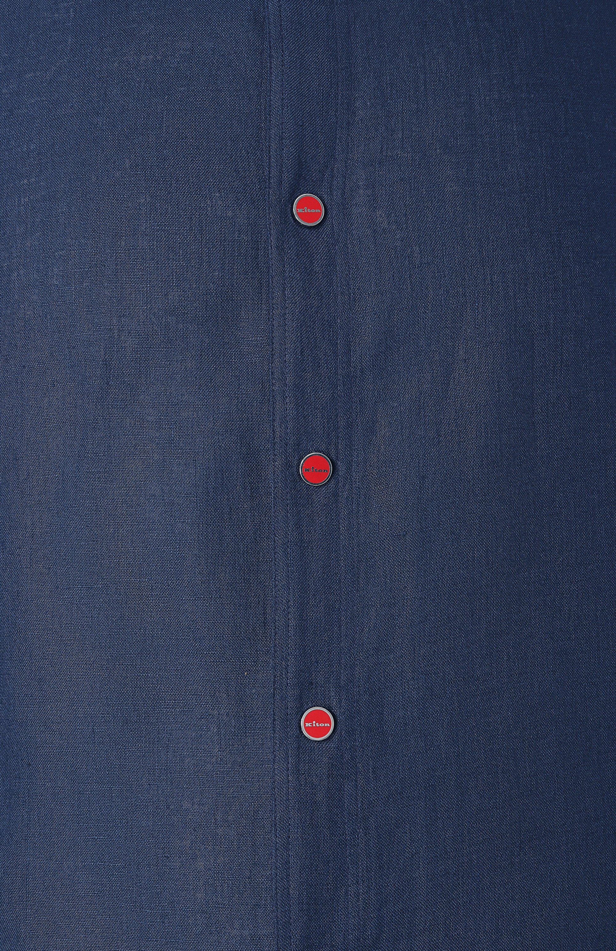 Льняная рубашка KITON, арт. UMCMARH0928610, фото 6