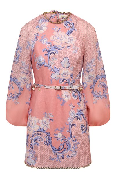 Женское льняное платье ZIMMERMANN, арт. 2880DP0S