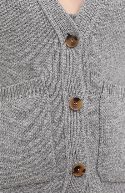 Кашемировый кардиган KHAITE, арт. 8267600/SCARLETT, фото 5