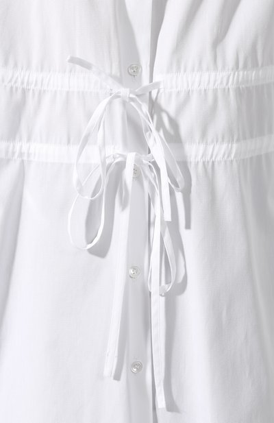 Хлопковая рубашка JIL SANDER NAVY, арт. JNWM6007A/JM2442A, фото 5