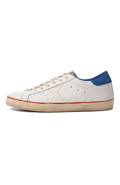 Кожаные кеды super-star GOLDEN GOOSE DELUXE BRAND, арт. GMF00105.F004580, фото 4
