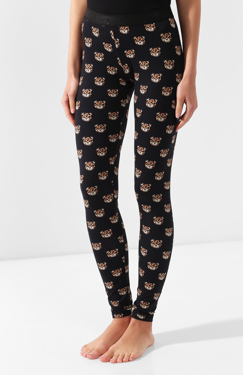 Хлопковые легинсы MOSCHINO, арт. A4215/9015, фото 3
