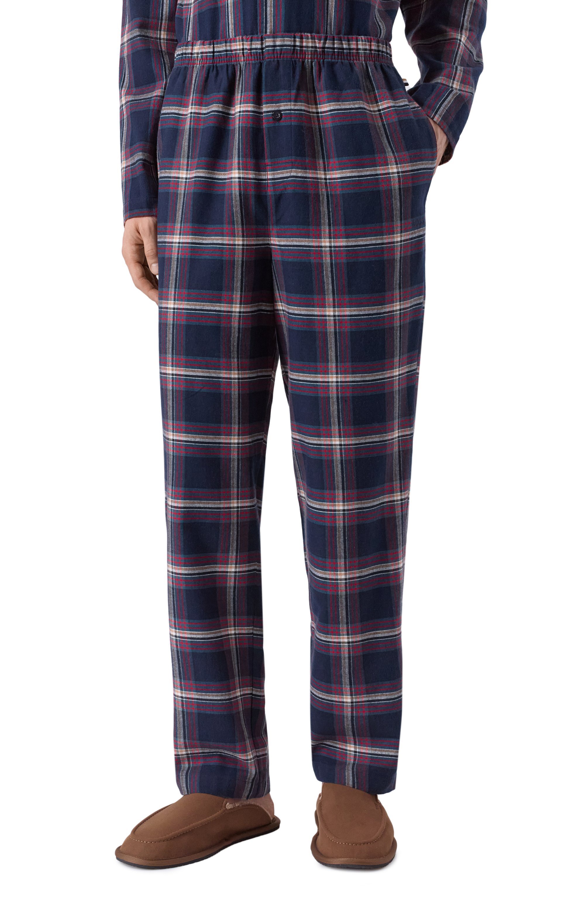 Пижама из хлопка и вискозы BOSS, арт. 50550756, фото 5