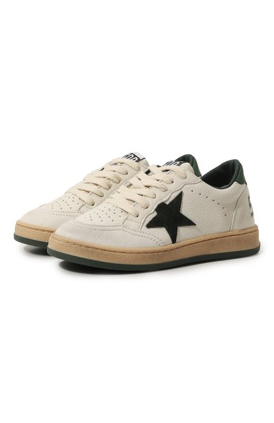 Кожаные кеды ball star GOLDEN GOOSE DELUXE BRAND, арт. GYF00439.F004827, фото 1