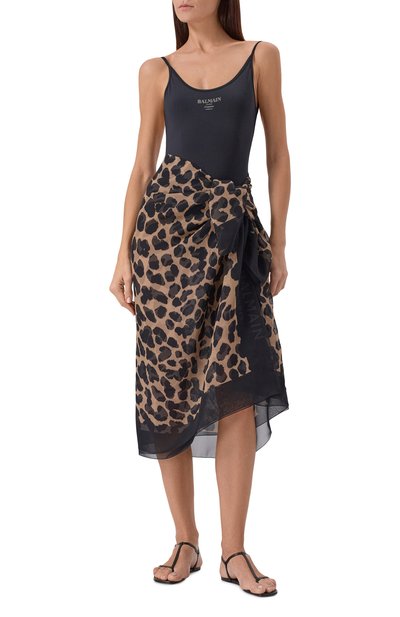 Шелковое парео BALMAIN, арт. BKA202360, фото 2