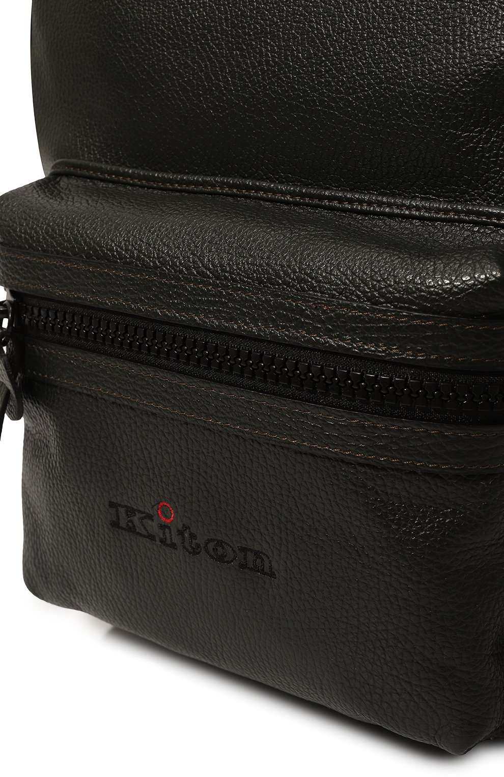 Кожаный рюкзак KITON, арт. UBBACKN00845, фото 3