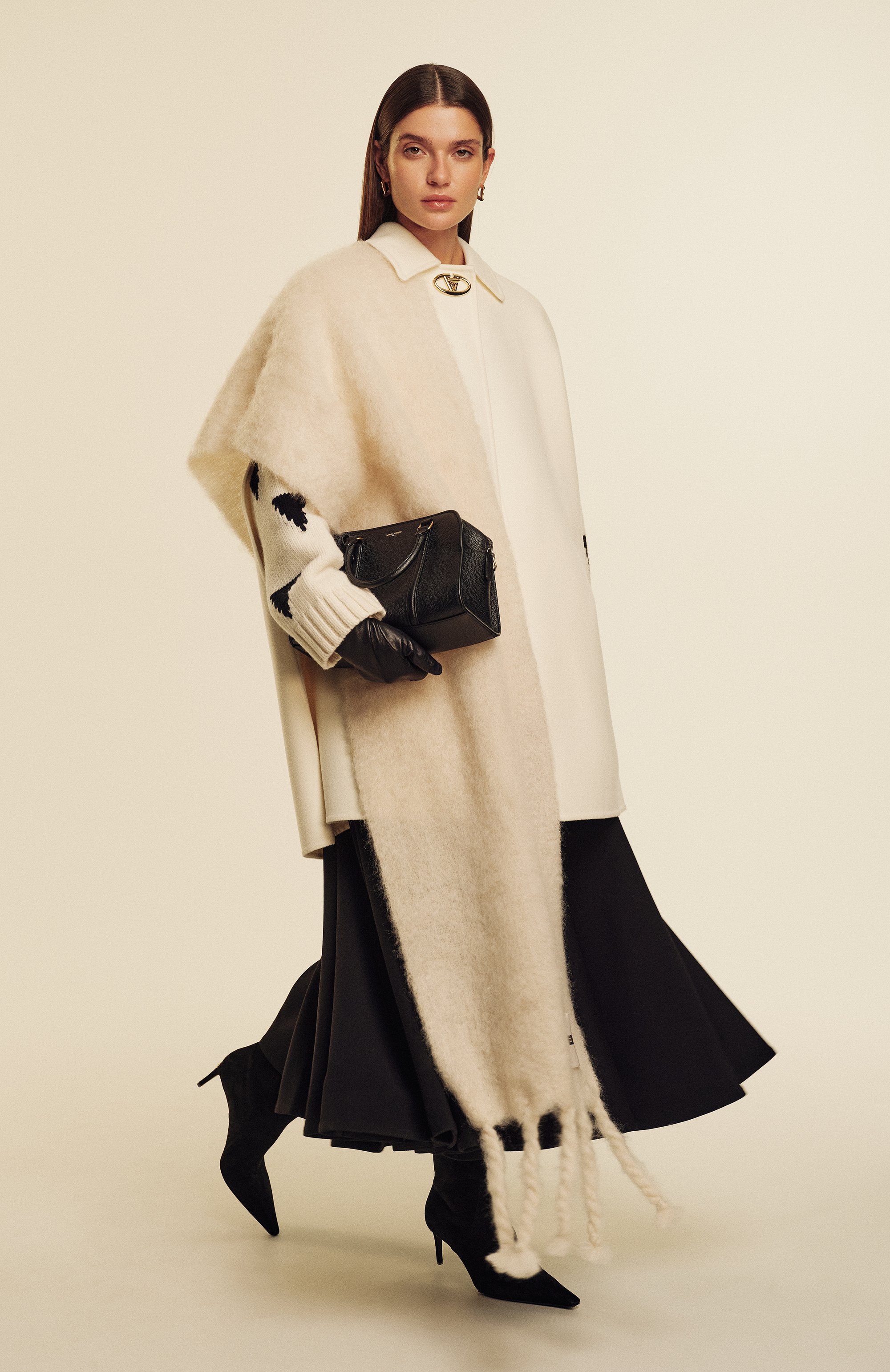 Шерстяной шарф JIL SANDER, арт. J40TE0118/J40041, фото 8