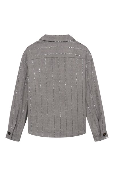 Шерстяная рубашка BRUNELLO CUCINELLI, арт. BB122S004B, фото 2