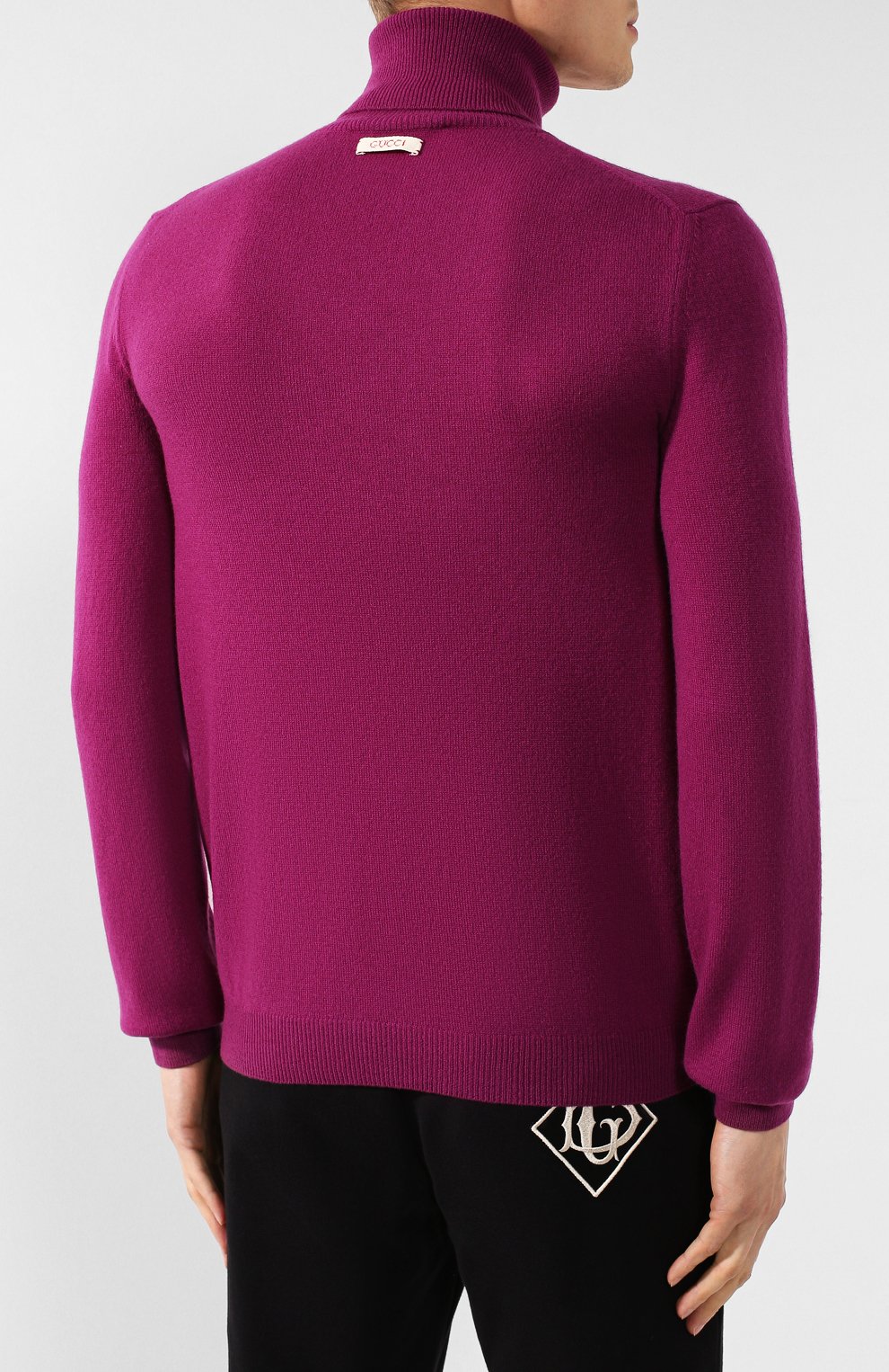 Водолазка из смеси шерсти и кашемира GUCCI, арт. 585489/XKAXX, фото 4