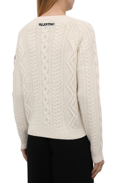 Шерстяной свитер VALENTINO, арт. WB3KC25I6MU, фото 4