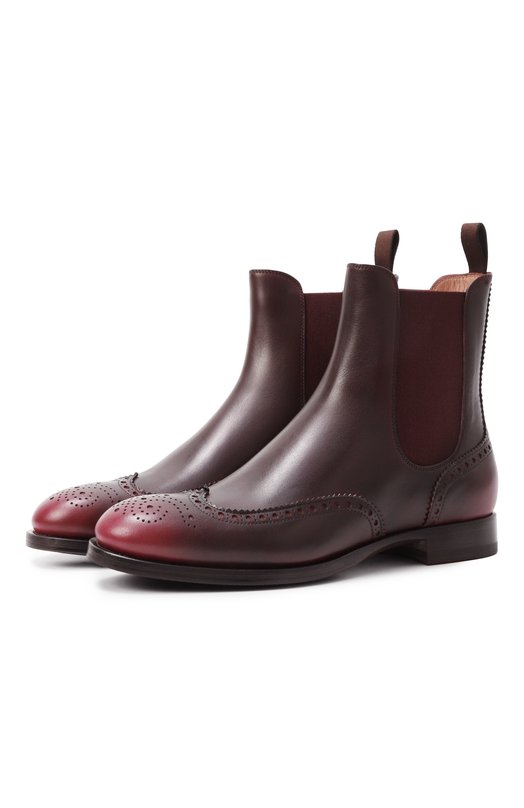 фото Кожаные челси santoni
