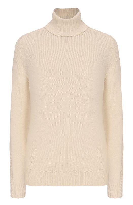 Кашемировый свитер Loro Piana FAL2011 Кремовый FAL2011
