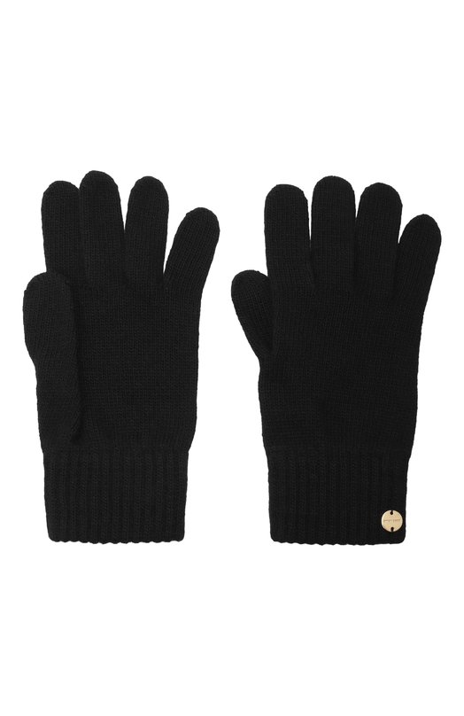 Перчатки из шерсти и вискозы Coccinelle E7 MYA 43 02 01 Чёрный  E7 MYA 43 02 01 Фото 2