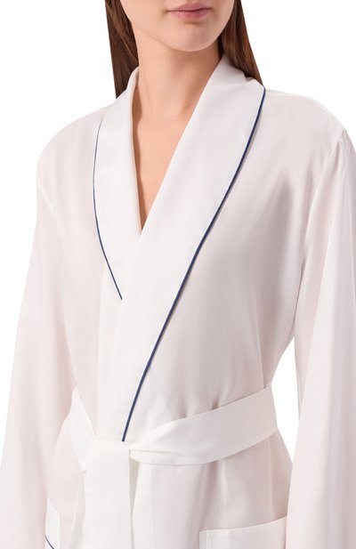 Хлопковый халат FRETTE, арт. 25N09032 00F 00960, фото 4