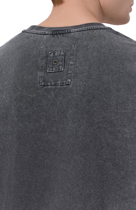 Хлопковая футболка White Sand 26SU40/650-DT Серый  26SU40/650-DT Фото 5