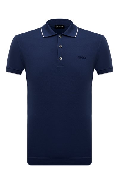 Мужское хлопковое поло ZEGNA, арт. UD358A7/D746