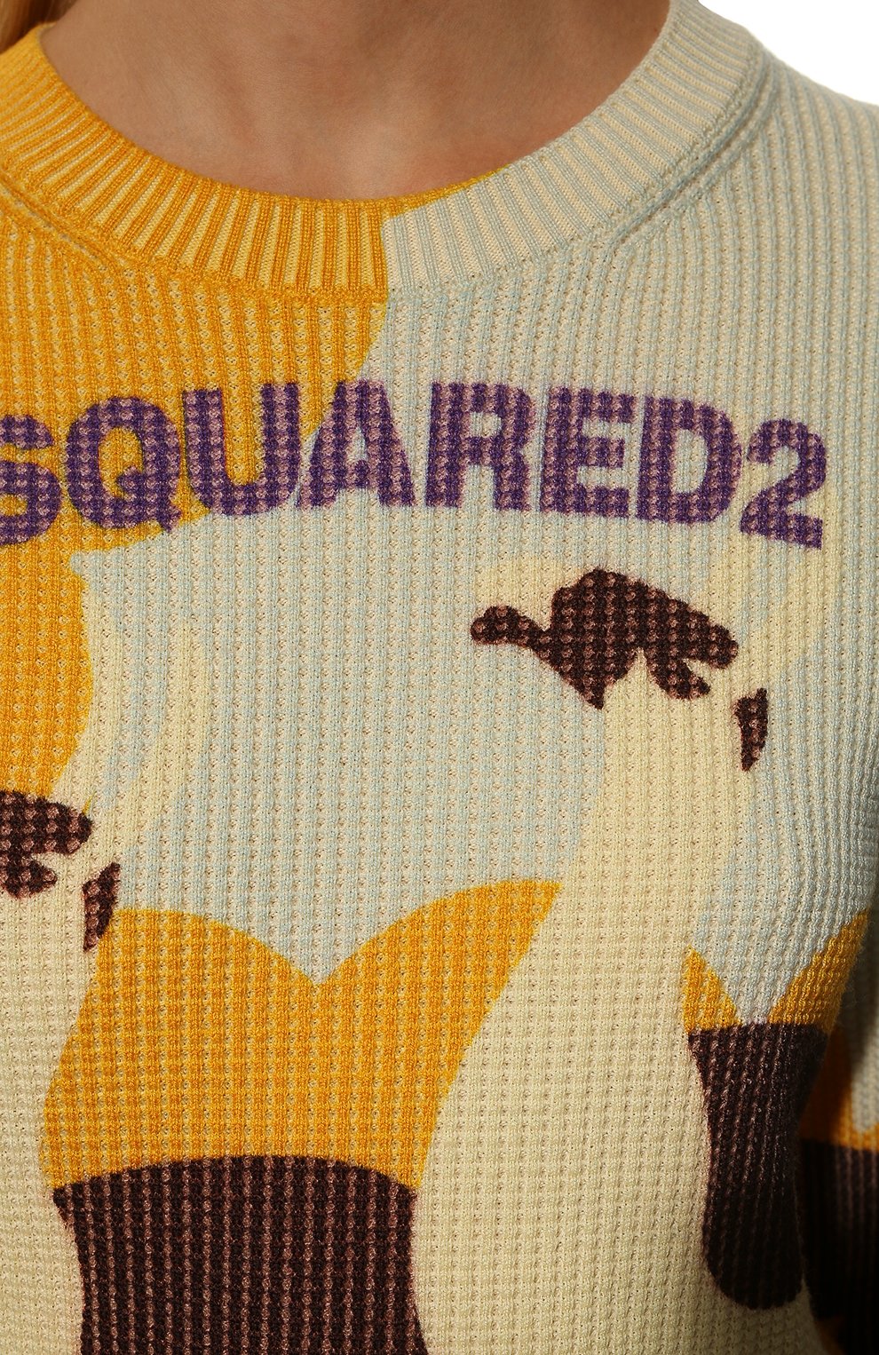 Шерстяной пуловер DSQUARED2, арт. S75HA1143/S18034, фото 5