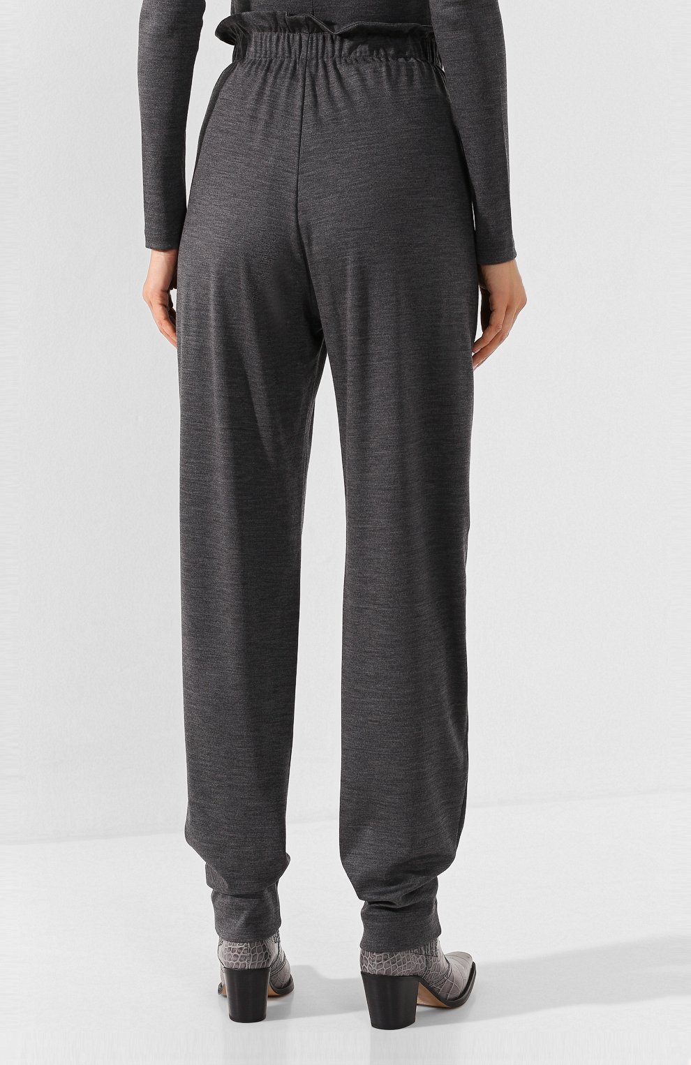Шерстяные брюки ISABEL MARANT, арт. PA1456-19H029I/DURNER, фото 4