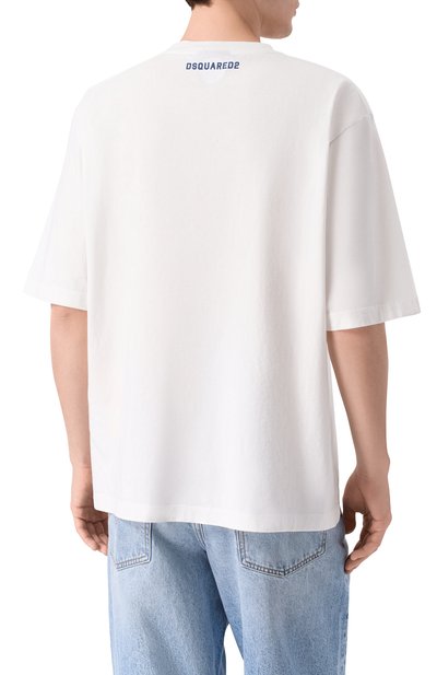 Хлопковая футболка DSQUARED2, арт. S74GD1529/D20108, фото 4