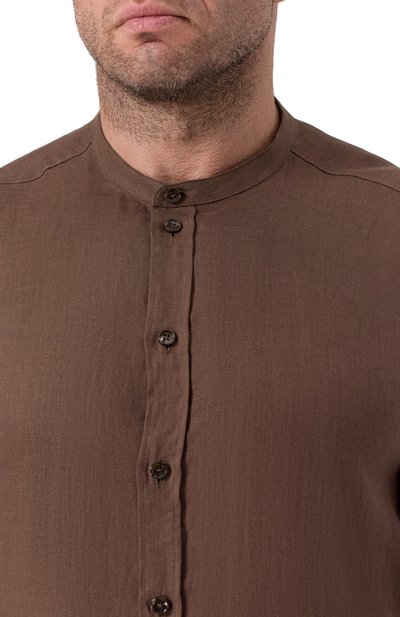 Льняная рубашка DOLCE & GABBANA, арт. G5NE0Z/FU4LG, фото 5