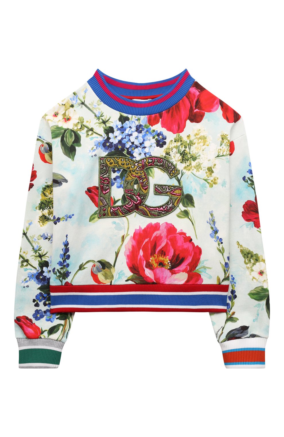 Укороченный свитшот DOLCE & GABBANA, арт. L5JW6A/HS7HB/8-14, фото 1