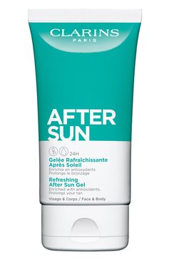 Освежающий гель после загара для лица и тела gelee rafraichissante apres soleil (150ml) CLARINS бесцветного цвета, арт. 80095354 | Фото 1 (Региональные ограничения белый список (Axapta Mercury): Не проставлено; Нос: Не проставлено; Тип продукта: Гели; Назначение: Для лица, Для тела)