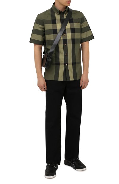 Кожаные кеды one stud VALENTINO, арт. WY2S0E71/NWN, фото 2