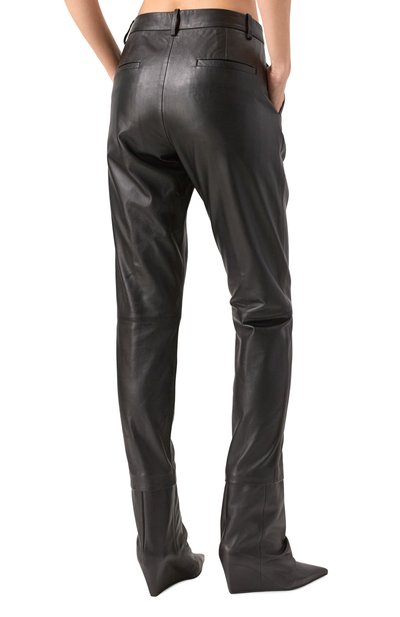 Кожаные брюки SEVENTY VENEZIA, арт. PT1301/380045, фото 4