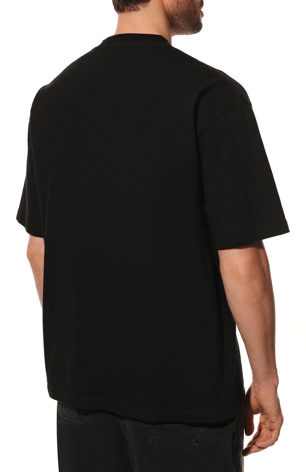 Хлопковая футболка BALENCIAGA, арт. 612966/TLVF1, фото 4