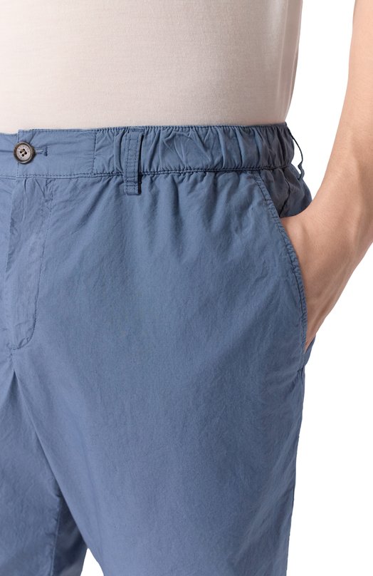 Хлопковые шорты Paul&Shark 25414026 Синий  25414026 Фото 5