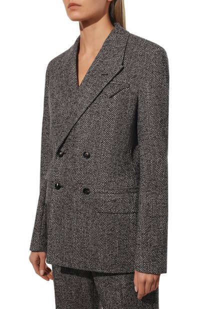 Жакет из шерсти и шелка BOTTEGA VENETA, арт. 669598/V12N0, фото 3