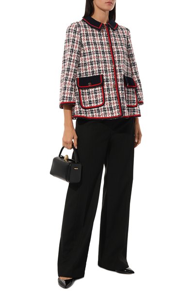 Жакет из хлопка и вискозы GUCCI, арт. 523689 ZKM84, фото 2