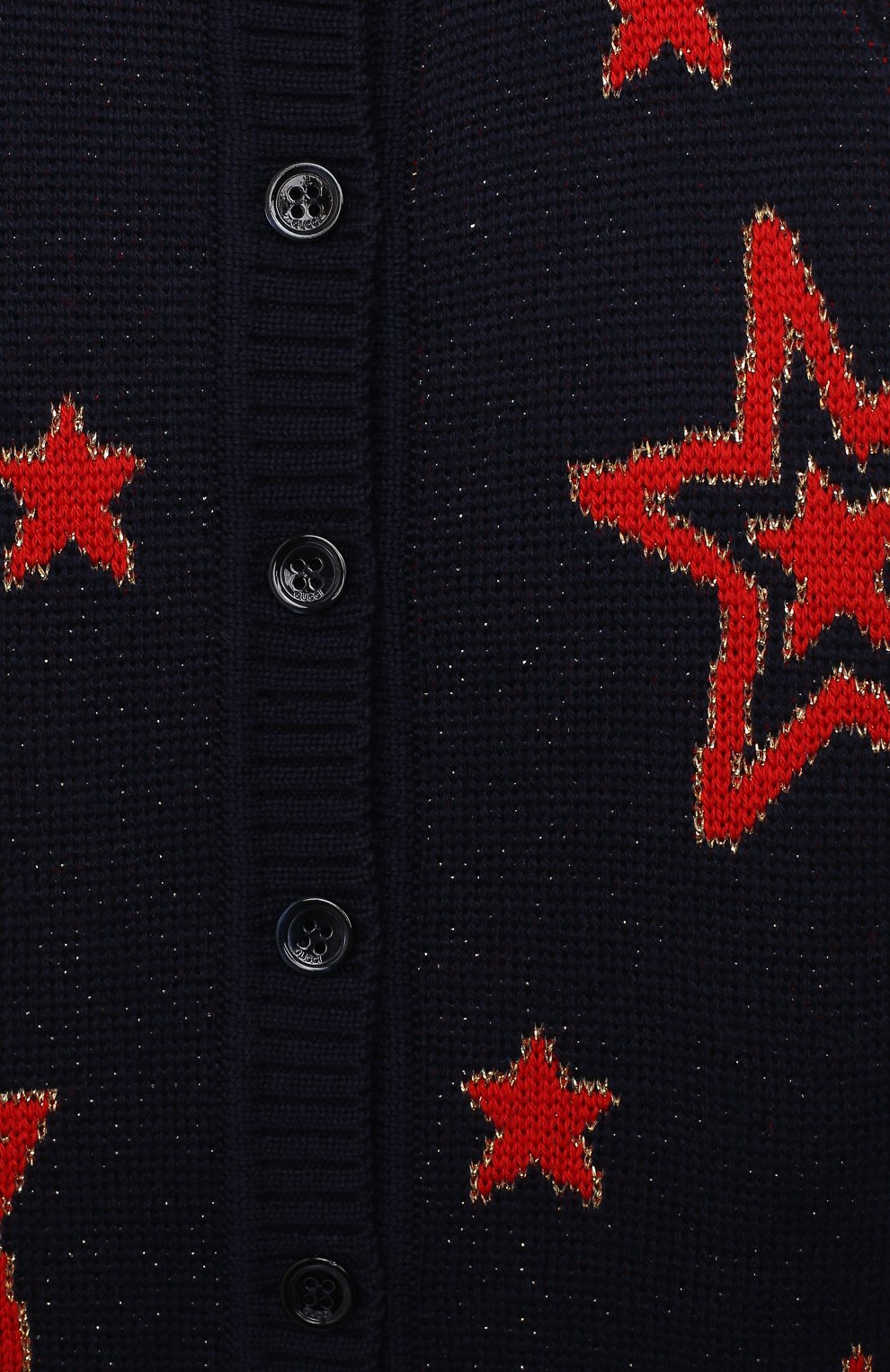 Шерстяной кардиган GUCCI, арт. 621872/XKBGX, фото 3