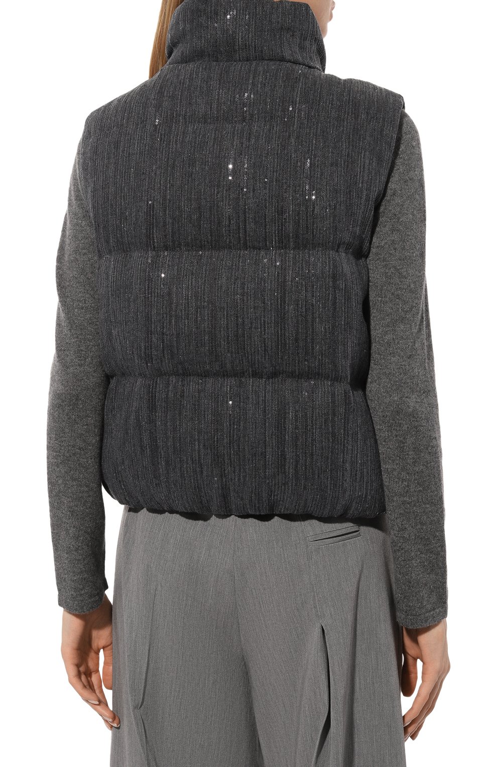 Пуховый жилет BRUNELLO CUCINELLI, арт. MH5752768, фото 4