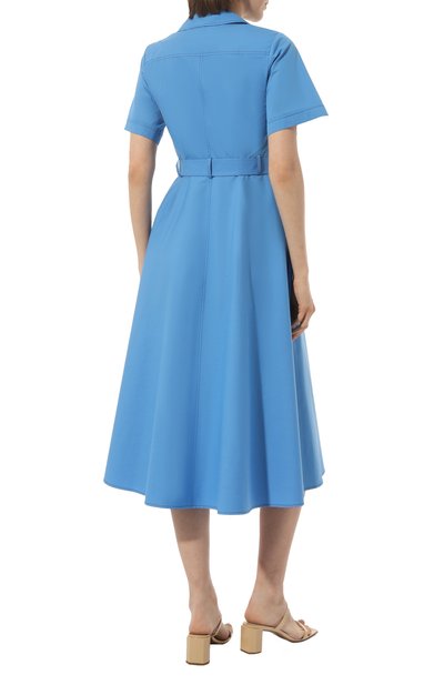 Хлопковое платье BEATRICE .B голубого цвета по цене 39100 руб., арт. 23FE6041P0P23, фото 4 Хлопковое платье BEATRICE .B, арт. 23FE6041P0P23, фото 4