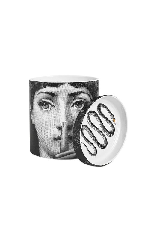 фото Ароматическая свеча poco dopo tema e variazioni mascherina fornasetti