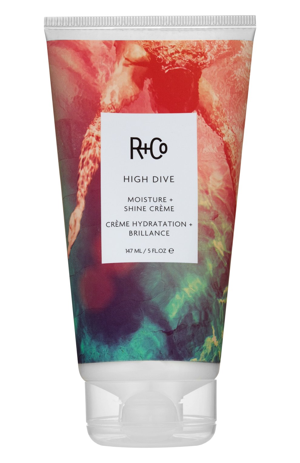 Увлажняющий крем для блеска high dive (147ml) R+CO бесцветного цвета по цене 2900 руб., арт. 810374021606, фото 1 Увлажняющий крем для блеска high dive (147ml) R+CO, арт. 810374021606, фото 1