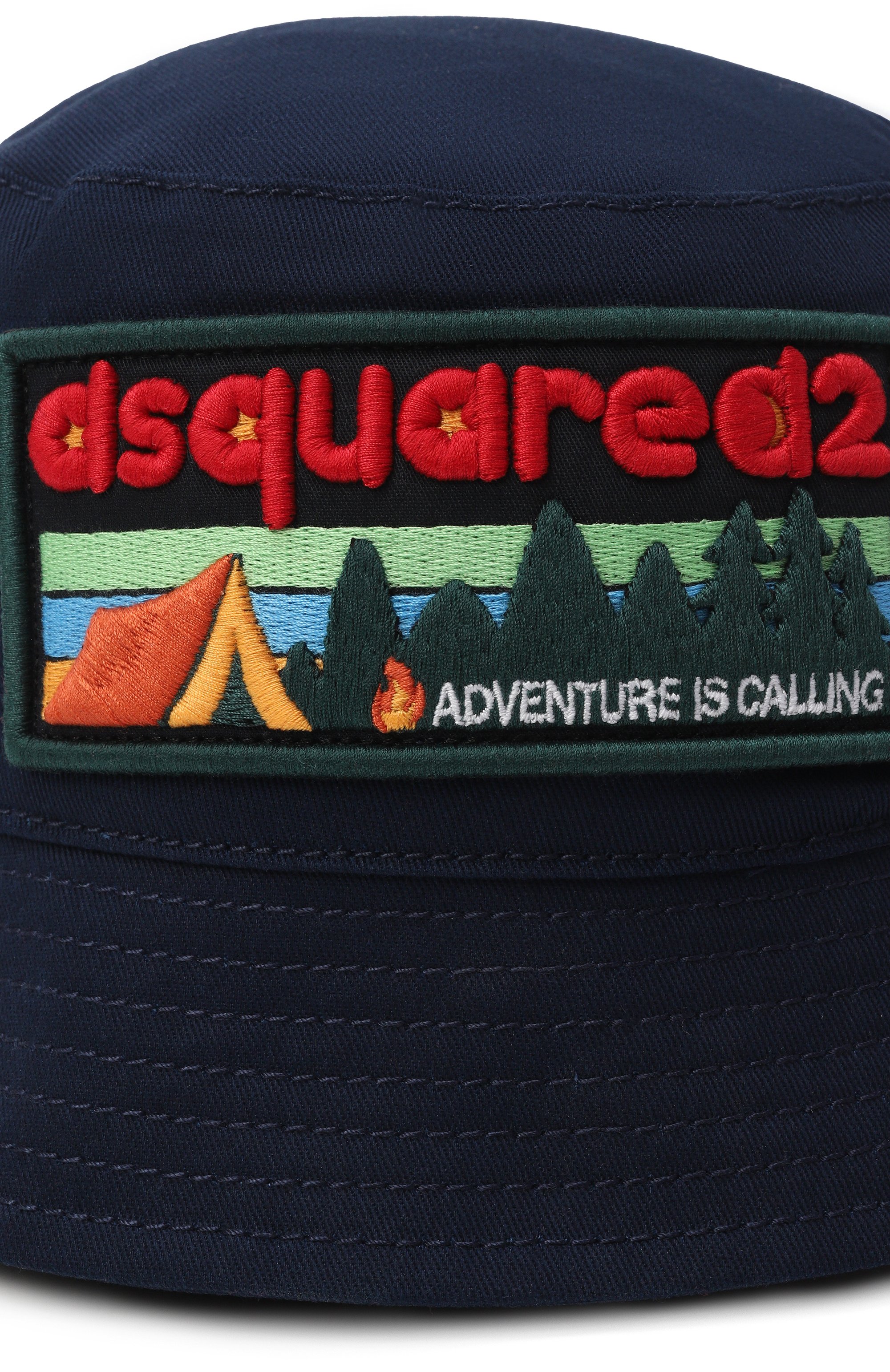 Хлопковая панама DSQUARED2, арт. DQ3260/D00YT, фото 3