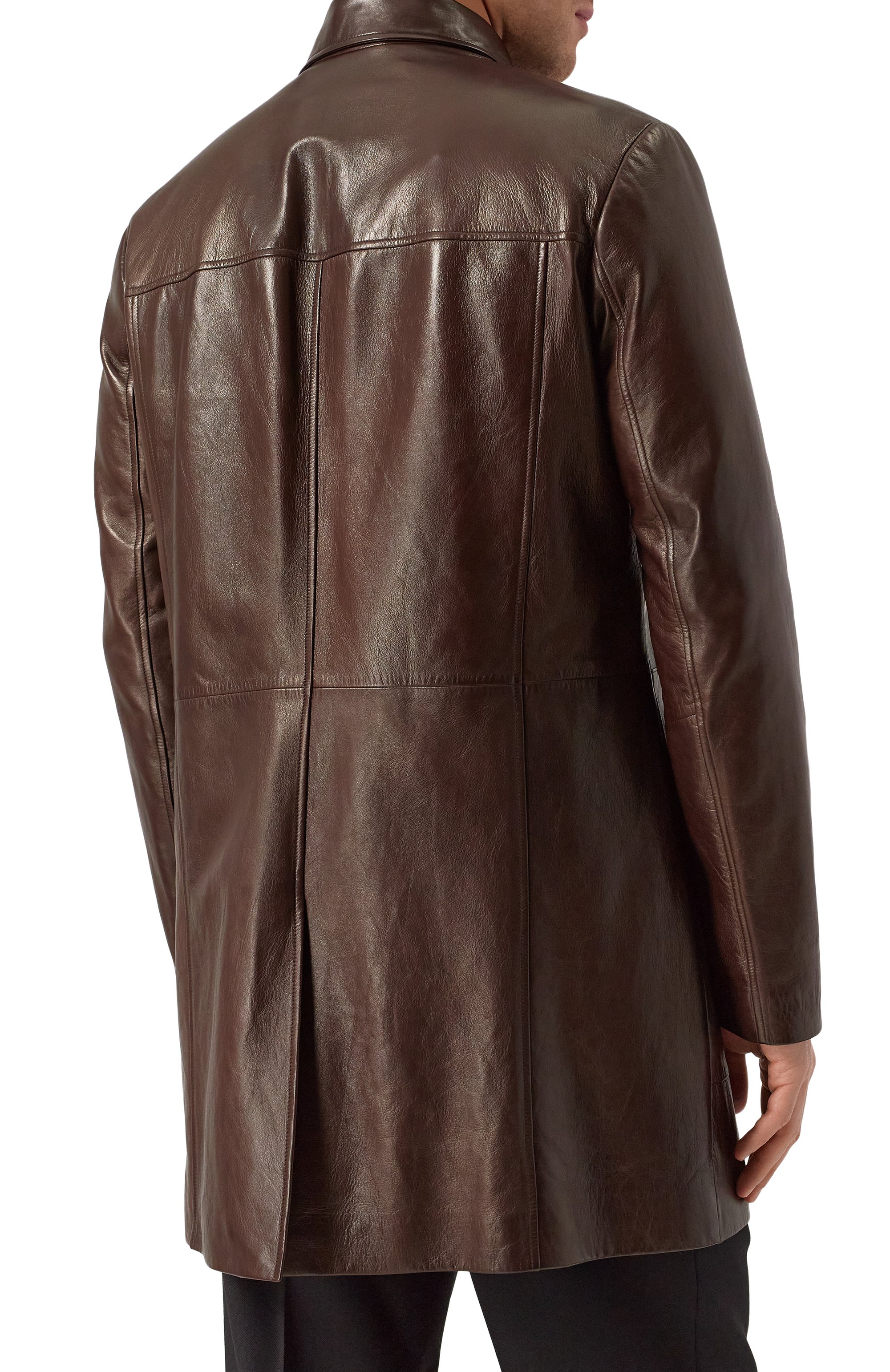 Кожаный плащ MVST, арт. ZEKB-ES4365/Z2764-1, фото 4