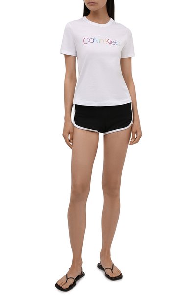 Хлопковая пижама CALVIN KLEIN, арт. QS6672E, фото 1