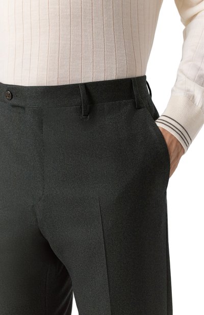 Шерстяные брюки CORNELIANI, арт. 265B01-2618111, фото 5