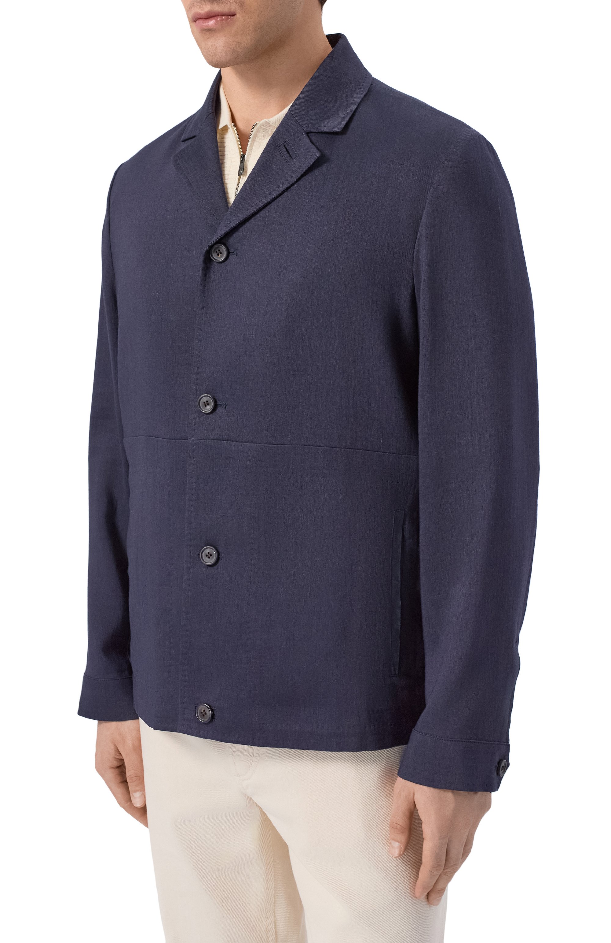 Куртк а изо льна и шерсти CORNELIANI, арт. 27LI53/2718468, фото 3