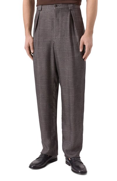 Брюки из вискозы GIORGIO ARMANI, арт. GM002035/TE17944, фото 3