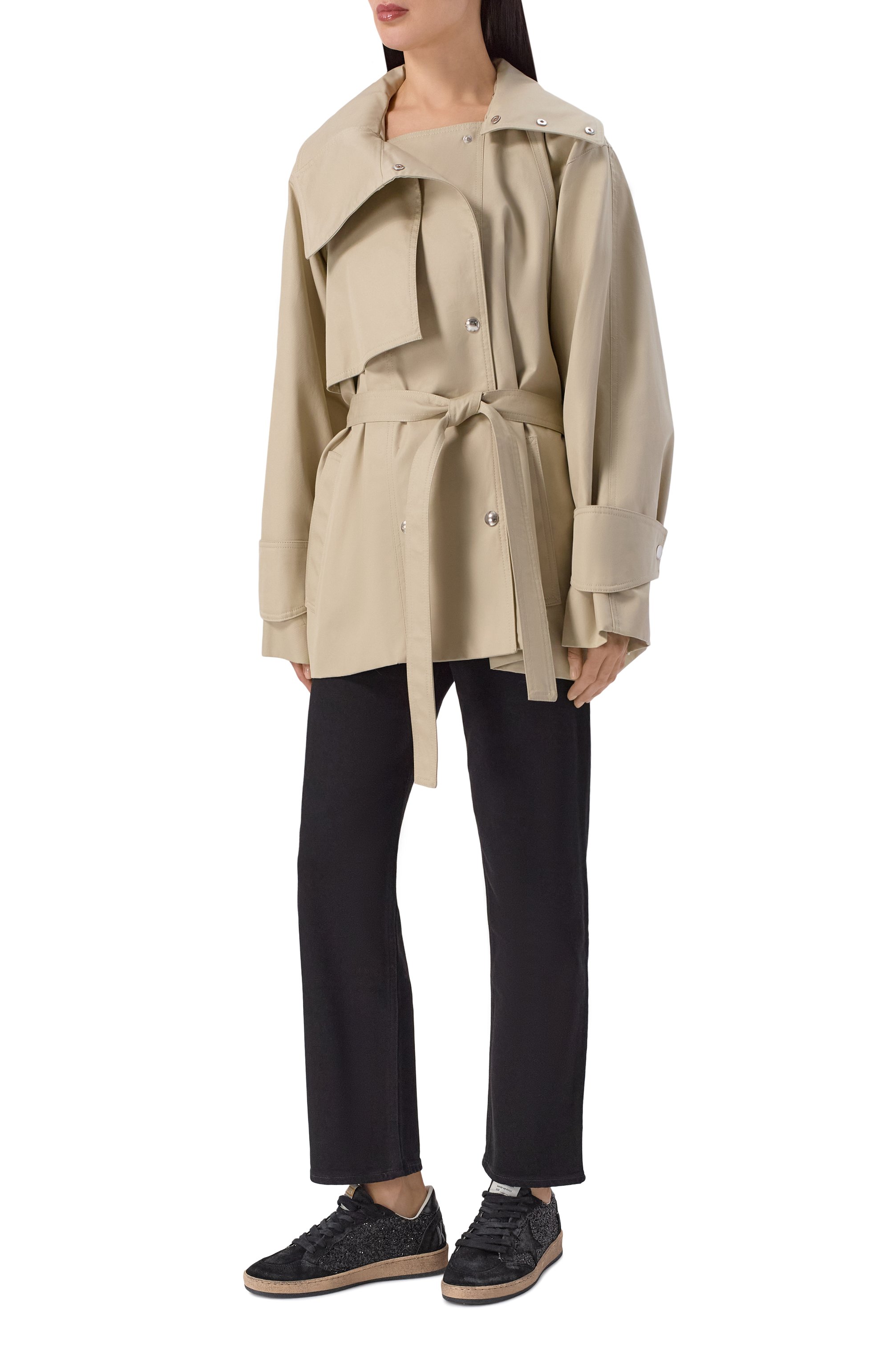 Комбинированные кеды ballstar GOLDEN GOOSE DELUXE BRAND, арт. GWF00117.F003989, фото 3
