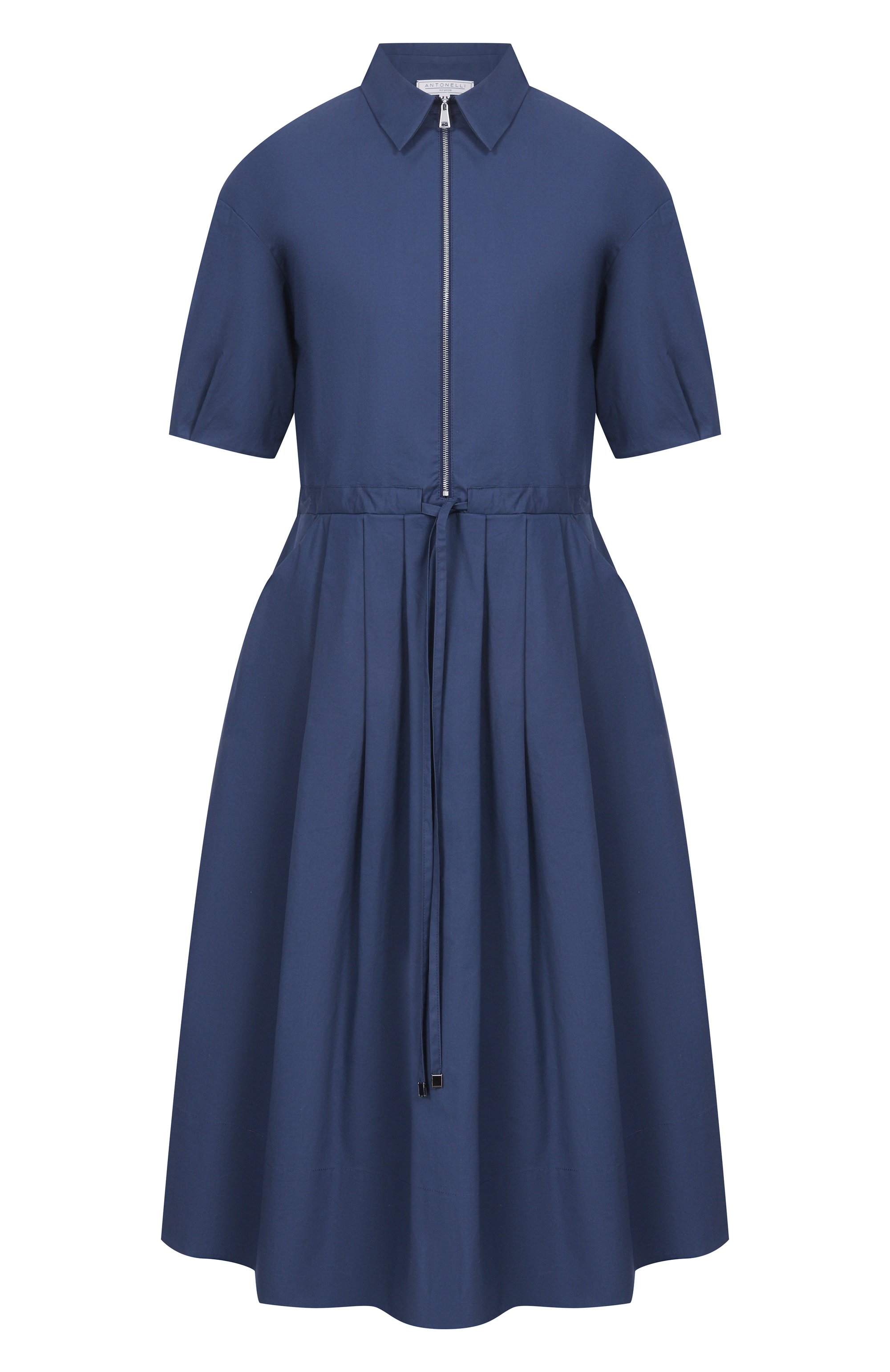 Хлопковое платье ANTONELLI FIRENZE, арт. Q6607/135B, фото 1