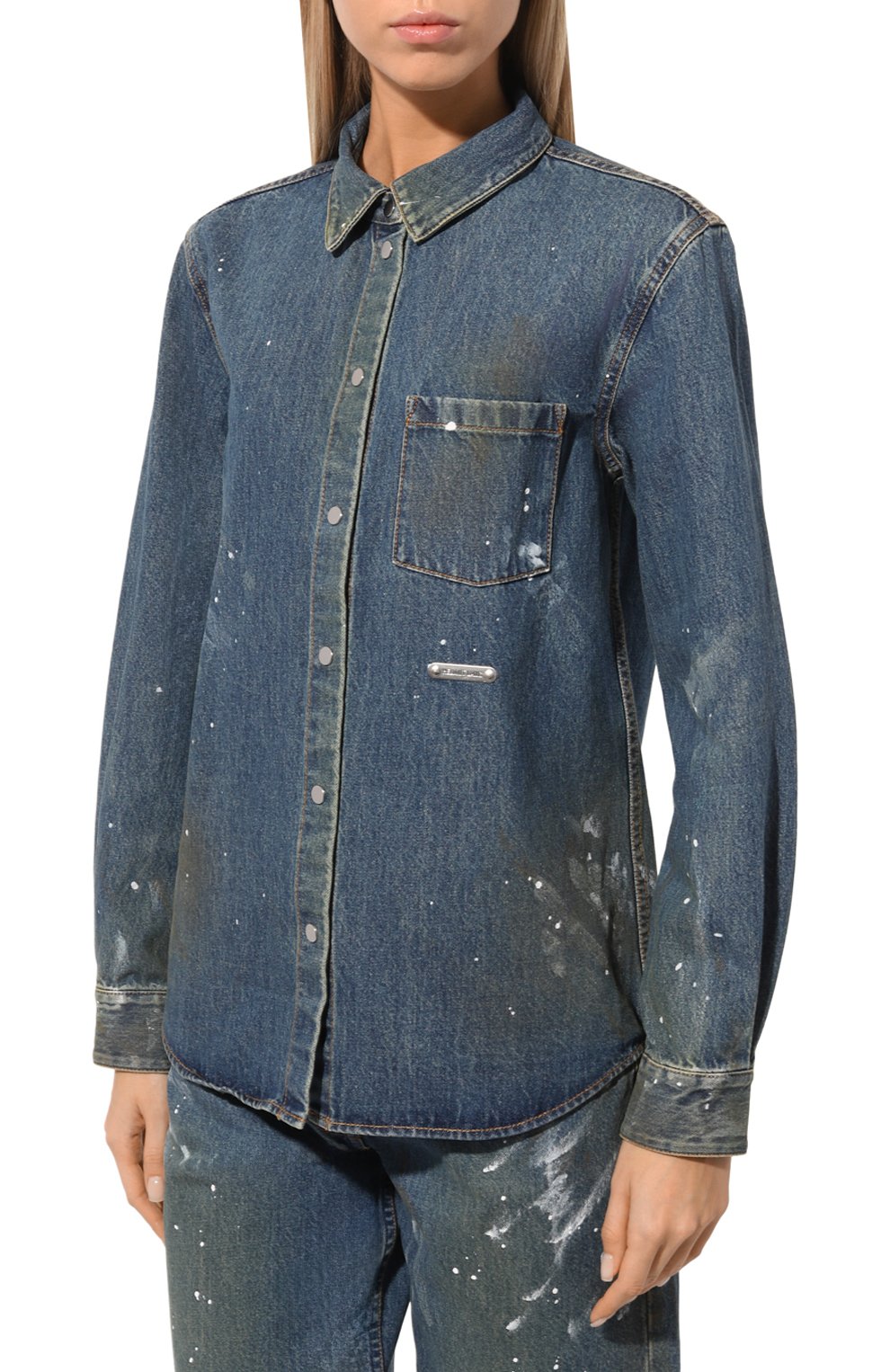 Джинсовая рубашка HELMUT LANG, арт. 005DW102, фото 3