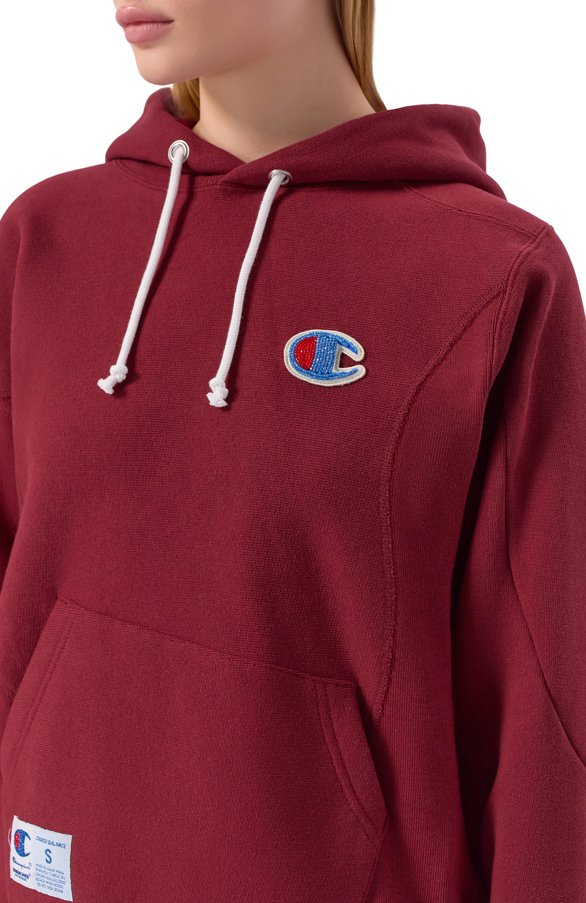 Хлопковое худи undercover x champion UNDERCOVER, арт. UC2E1806, фото 5