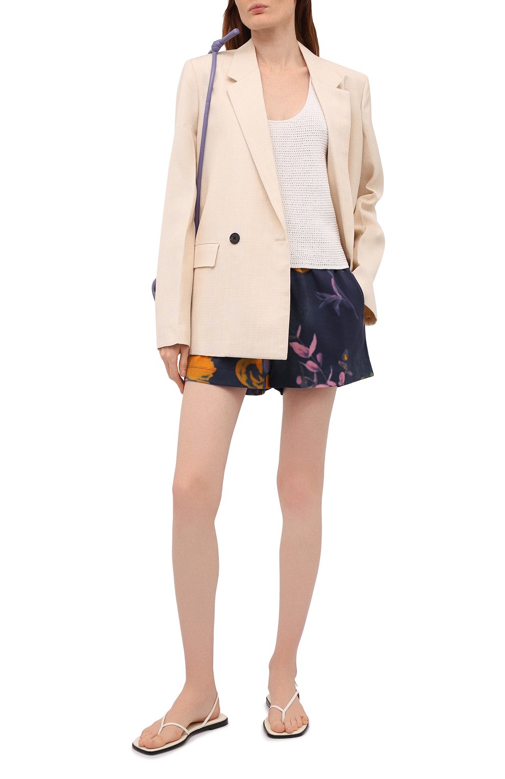 Хлопковые шорты DRIES VAN NOTEN, арт. 211-11139-2623, фото 2