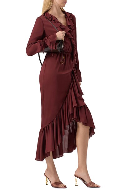 Текстильные мюли opyum 85 SAINT LAURENT, арт. 818931/9QAB1, фото 2