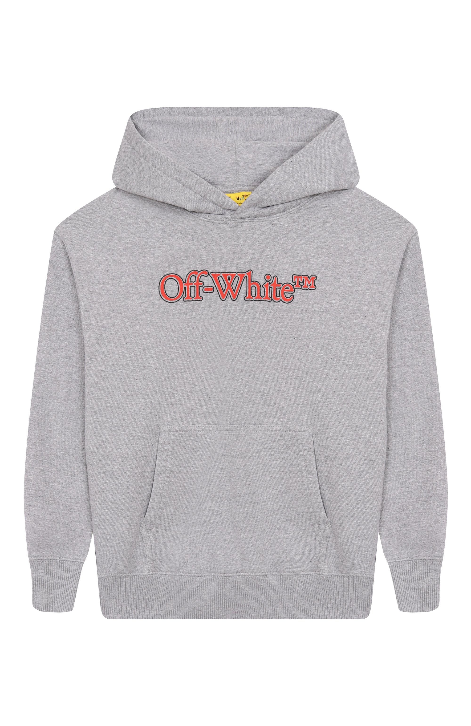 Хлопковое худи OFF-WHITE, арт. 0BBB001S25FLE001/4-12, фото 1